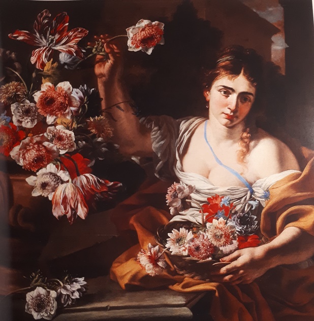 012 -Abraham Brueghel e Fancesco Solimena - Fanciulla che pone fiori in un vaso - 99 - 94.jpg