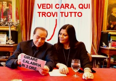 Berlusconi erudisce Jole Santelli.jpg