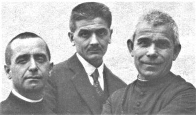 don Giuseppe Opessi, Emanuele Brunatto e don Luigi Orione (2).jpg