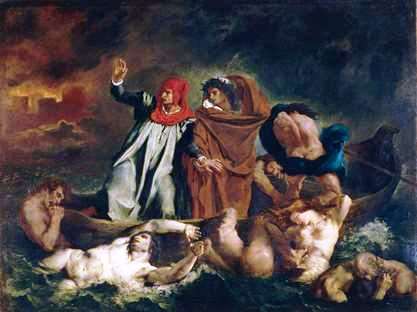 zz - fig. 1 - Eugène Delacroix -La barca di Dante.jpg