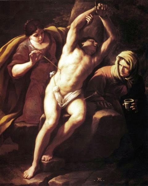 004 - San Sebastiano curato dalle pie donne - Budapest museum.jpg