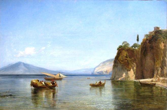 07 - William Collins, Cave di Ulisse a Sorrento, 1844, collezione privata.JPG