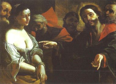 cristo e l'adultera - Preti.jpg
